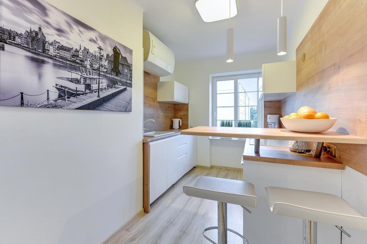 Apartamento Old Town Gardens Modern Gdansk Exterior foto